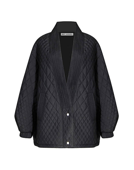 Loose Fit Down Parka - BEYAZURA.COM