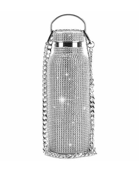 Stainless Steel Diamond Bottle - BEYAZURA.COM