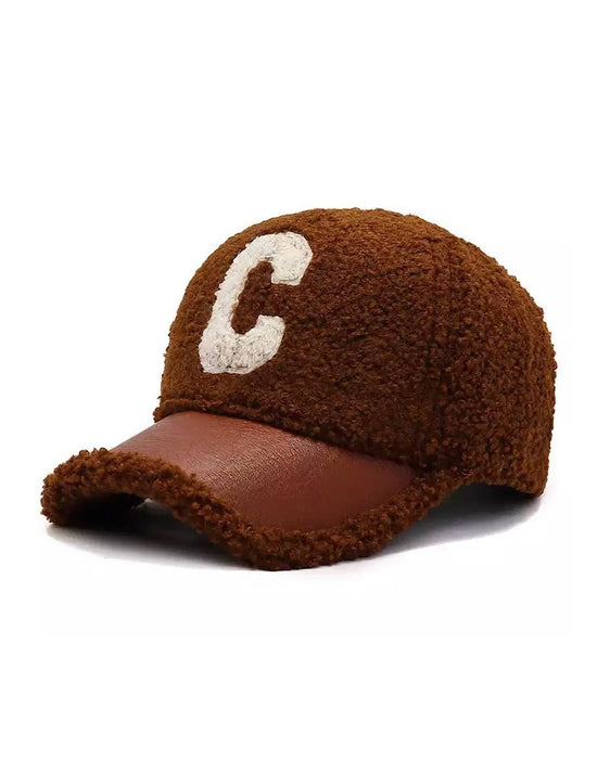 Teddy Warm Baseball Cap - BEYAZURA.COM
