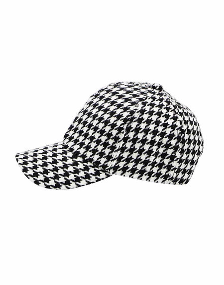 Women’s Cotton Tweed Cap - BEYAZURA.COM