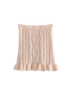 Knitted Pullover and Short Skirt Set - Beyazura.com