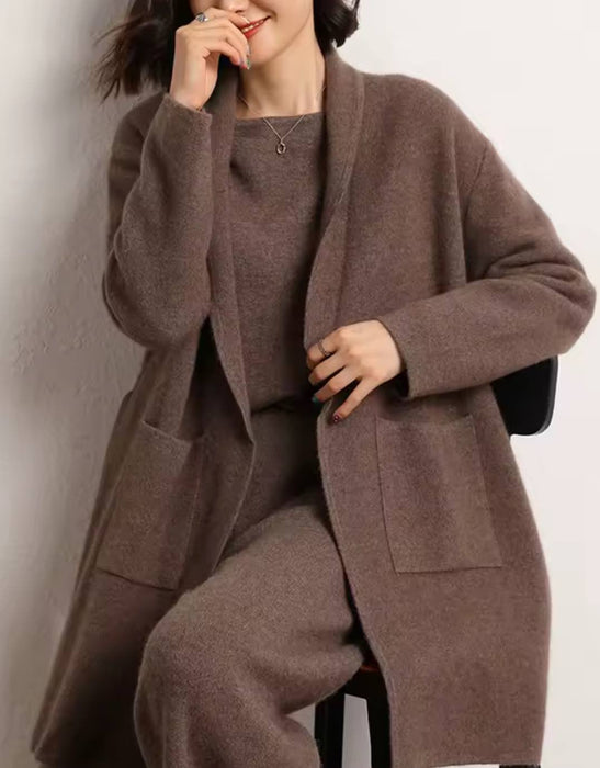 Belted Cashmere Cardigan