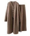 Casual Vest Pants Cardigan Knitted Three Piece Set - BEYAZURA.COM
