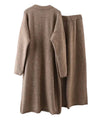Casual Vest Pants Cardigan Knitted Three Piece Set - BEYAZURA.COM