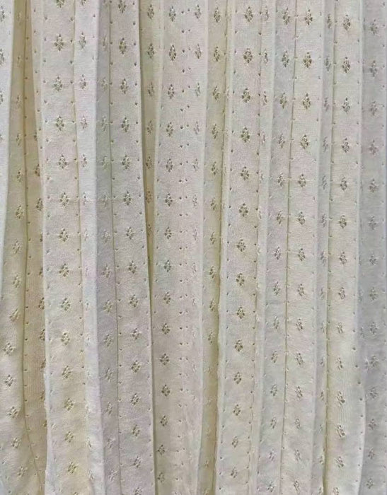 Pearl Embroidered Beige Long Dress With Matching Cardigan