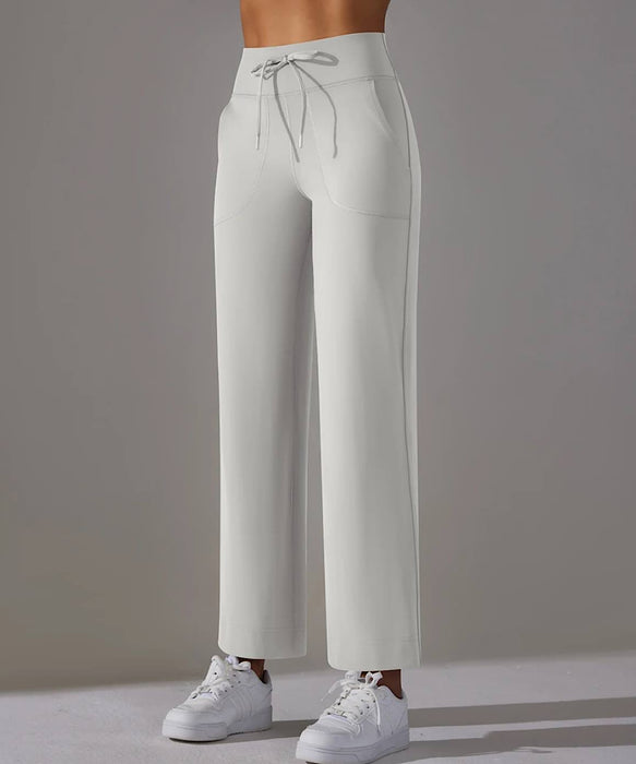 White Bell Bottom Pants Women | White Based Pants Flared Legs - Women's White  Flare - Aliexpress