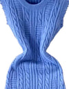 Asymmetrical Bodycon Knitted Mini Dress - BEYAZURA.COM