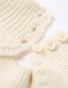 Backless Cable Knit Dress - BEYAZURA.COM