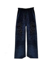 Beaded Knitted Pants - BEYAZURA.COM