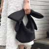 Big Bow Strap Daytime Handbag - BEYAZURA.COM
