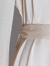Button Down Ruffle Skirt Shirt Dress - BEYAZURA.COM