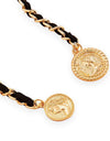 Coin Charmed Long Chain Necklace - BEYAZURA.COM