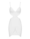 Cutout Mini Bodycon Dress - BEYAZURA.COM