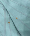 Flared Deep Cleavage Knitted Mini Dress in Sky Blue - BEYAZURA.COM