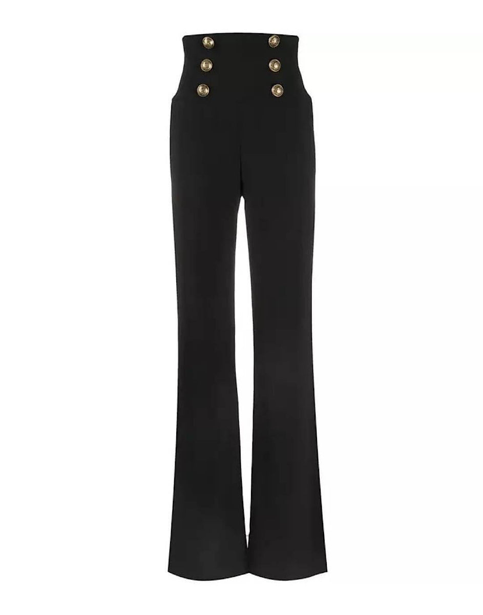 High Waist Bell Bottom Flare Pants - Black, White and Tan – Noralina  Freedom Designs