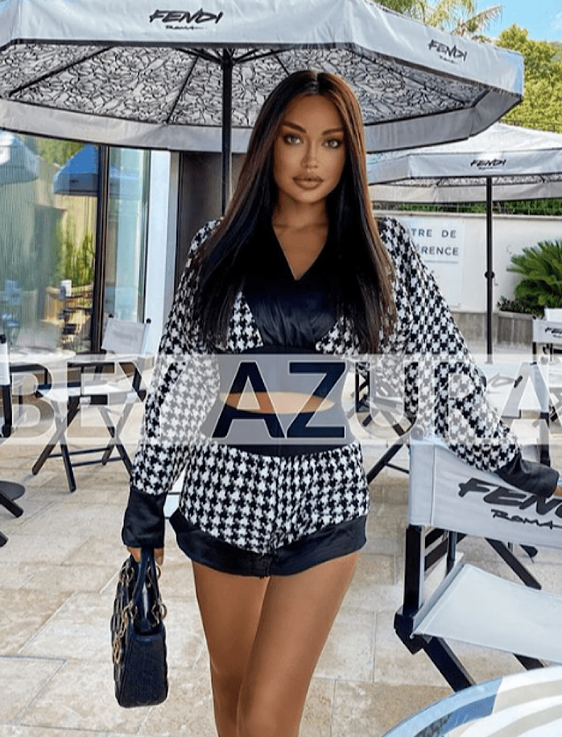 Striped two piece set deals