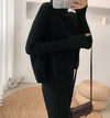 Knit Midi Dress Pullover Two Piece Set - BEYAZURA.COM