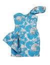 Knitted Jacquard Bandage Short Dress - BEYAZURA.COM