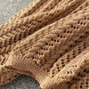 Lace Knit Bra Top Trousers Set - BEYAZURA.COM