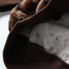 Leopard Print High Neck Fluffy Warm Sweater - BEYAZURA.COM