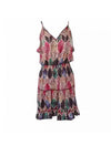 Leopard Print Multi Color Summer Dress - BEYAZURA.COM