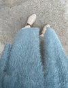 Long Knitted Oversized Warm Cardigan - BEYAZURA.COM