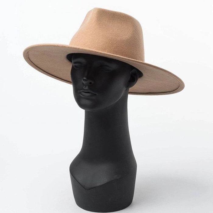 Lux Solid Genuine Australian Wool Hats - BEYAZURA.COM