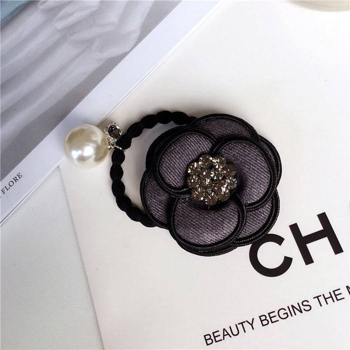 Luxury Flower Hair Ropes - BEYAZURA.COM