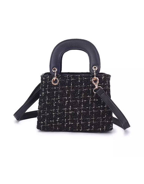 Luxury Tweed Mini Bags - BEYAZURA.COM