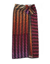 Multi Color High Slit Skirt - BEYAZURA.COM