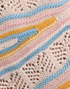 Multi Color Knitted Pattern Shorts Set - BEYAZURA.COM
