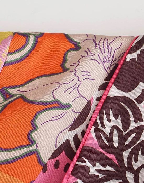 Multi Print Kimono Pants Set - BEYAZURA.COM