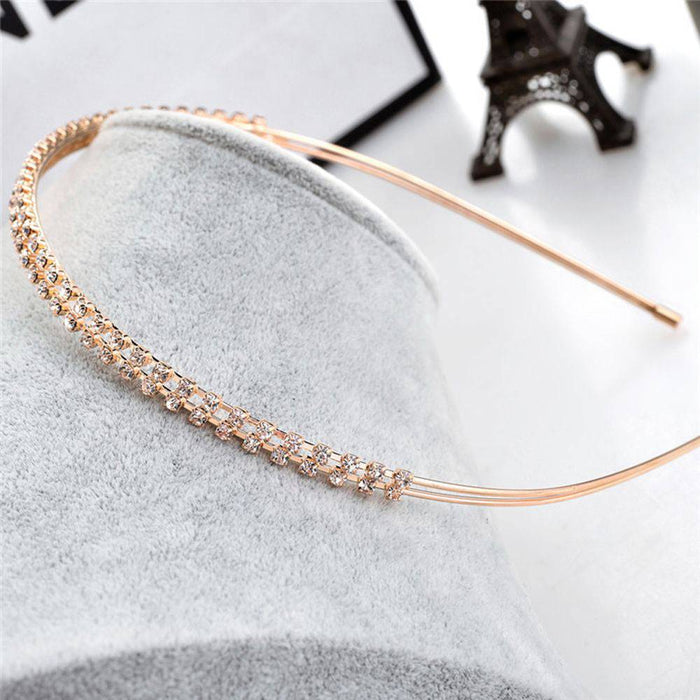 Pearl And Crystal Head Band - BEYAZURA.COM