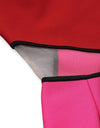 Pink Mesh Bandage Dress - BEYAZURA.COM