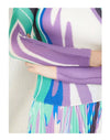Printed Long Sleeve With Long Skirt Set In Orange - BEYAZURA.COM