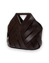 PU Leather Woven Bag - BEYAZURA.COM