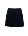 Quilted High Waist Short Skirt - BEYAZURA.COM