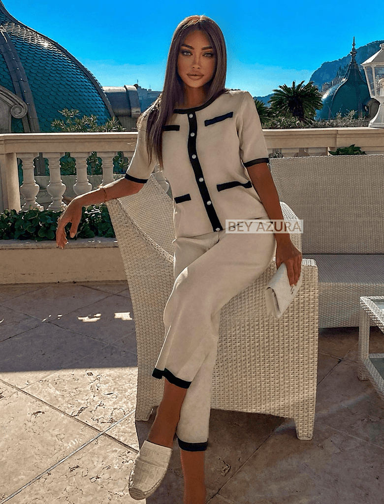 【美品】BYBORRE AO2 FIELD CROPPED PANTS 美品】BYBORRE AO2 FIELD CROPPED PANTS