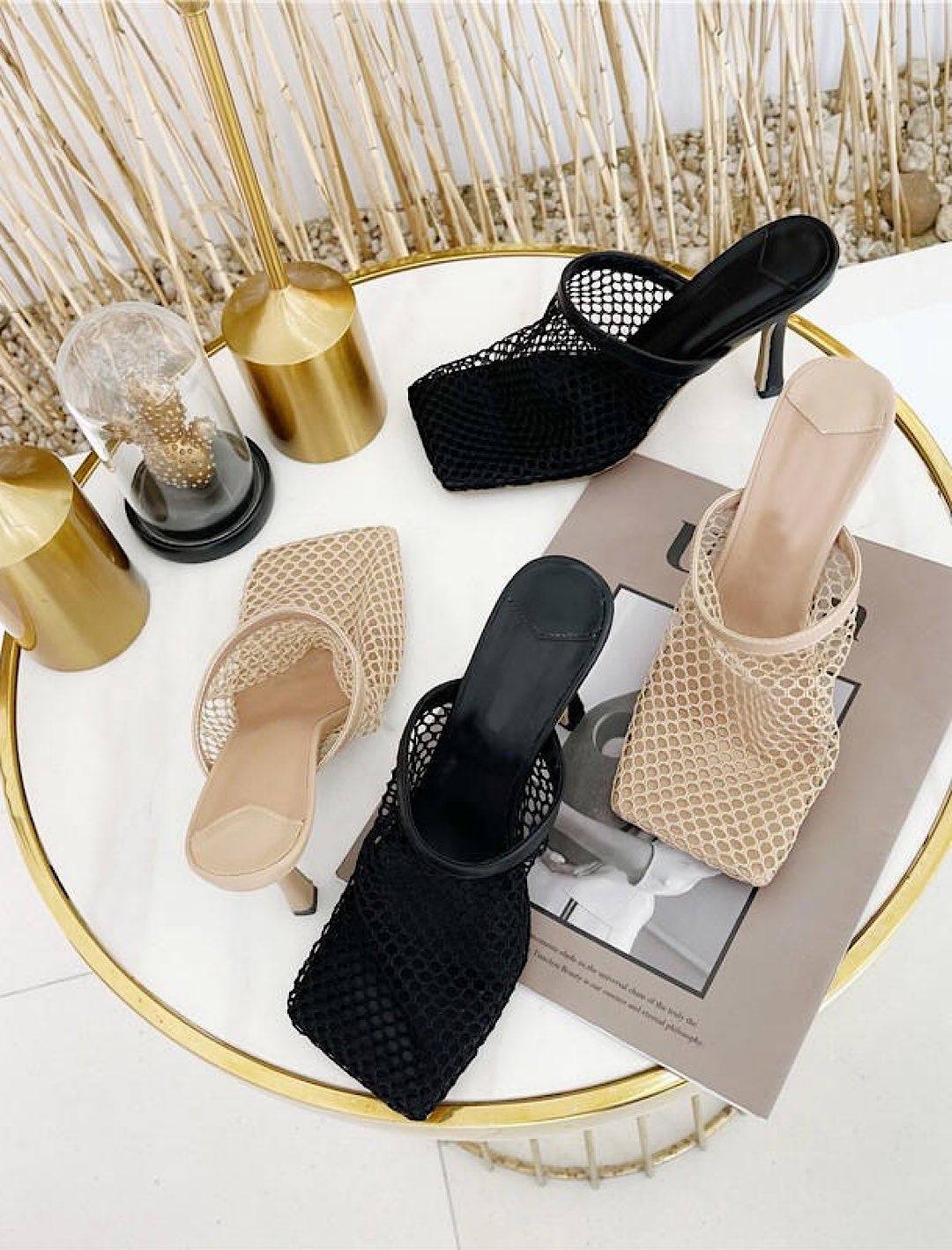 Square toe mule online sandals