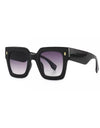 Squared Frame Big Sunglasses - BEYAZURA.COM