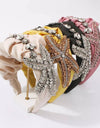 Starfish Draped Crystal Headband - BEYAZURA.COM