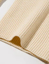 Stretchy Knit Batwing Sleeve Top And Long Skirt Set - BEYAZURA.COM