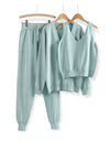 Three Piece Camisole Cardigan Trousers Set - BEYAZURA.COM
