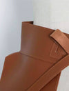 Vegan Leather Bowknot Oversized Belt - BEYAZURA.COM