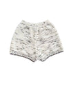 Cable Knit Stand Collar Top And Mini Shorts Set - Beyazura.com