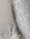 Fox Fur Trim Belted Wool Jacket - Beyazura.com